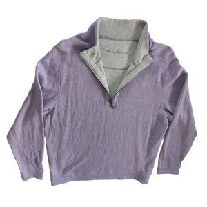 Tommy Bahama Men's 15.5in Chest Long Sleeve Fleece Zip Up‎ Sweater Jacket